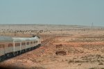 Grand Canyon Railway traveling to the Canyon